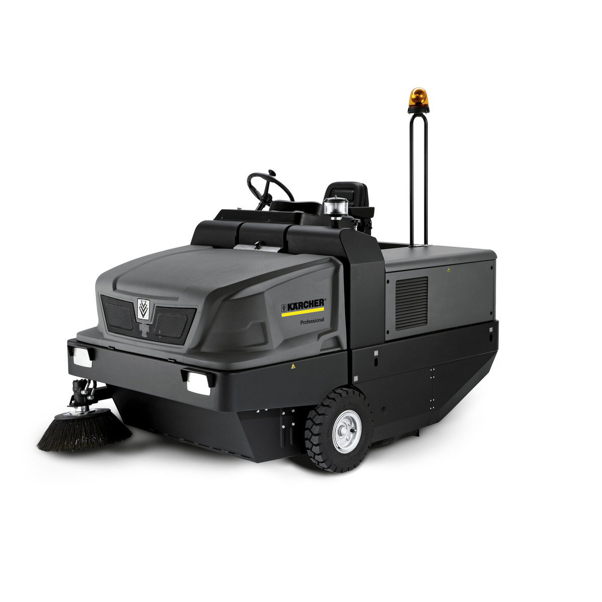 Xe quét rác đường ngồi lái Karcher KM 150/500 R D Classic